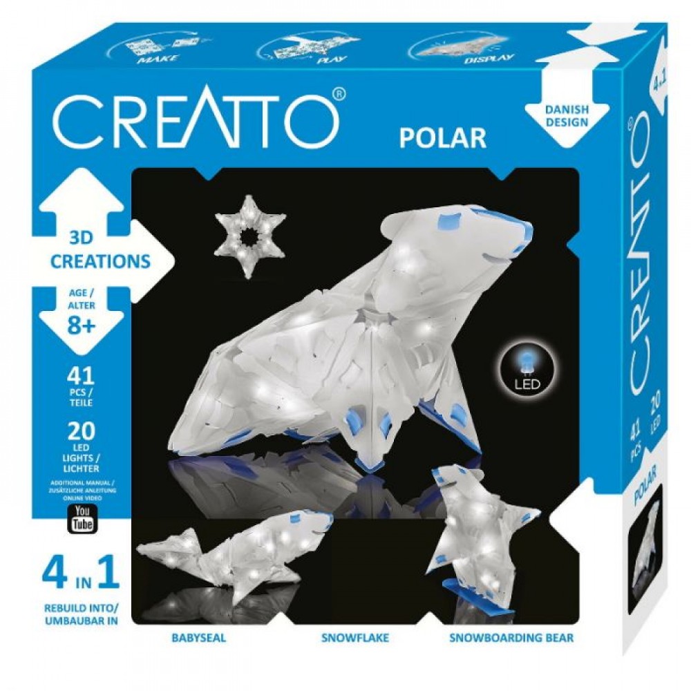 Mokomasis rinkinys CREATTO POLAR 8+