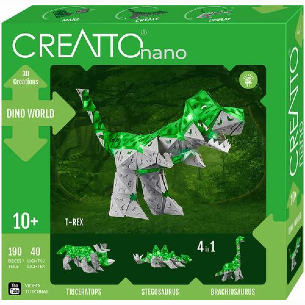 Lavinamasis rinkinys CREATTO DINO WORLD