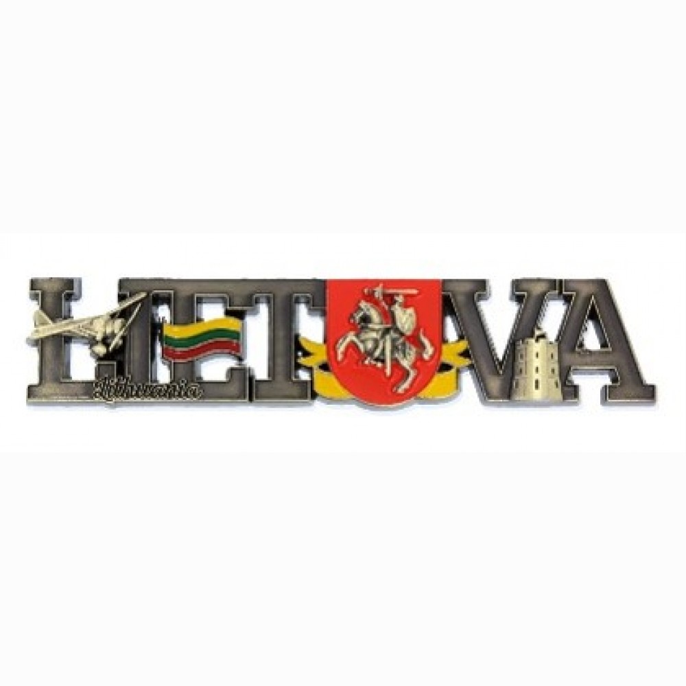 Magnetas Lietuva, 115 x 23 mm