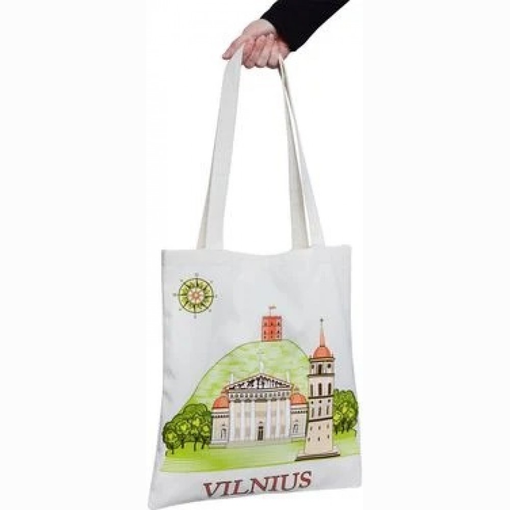 Pirkinių maišelis su rankena 