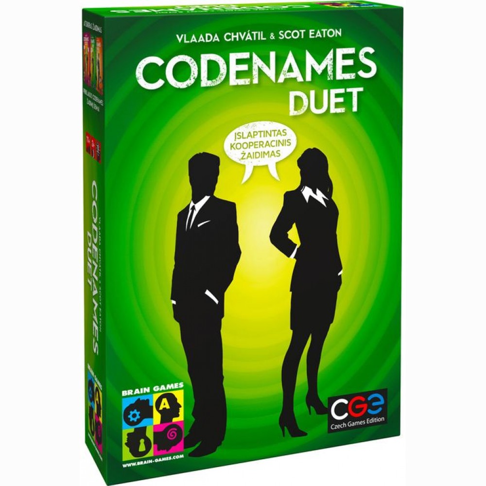 Stalo žaidimas Codenames Duet LT
