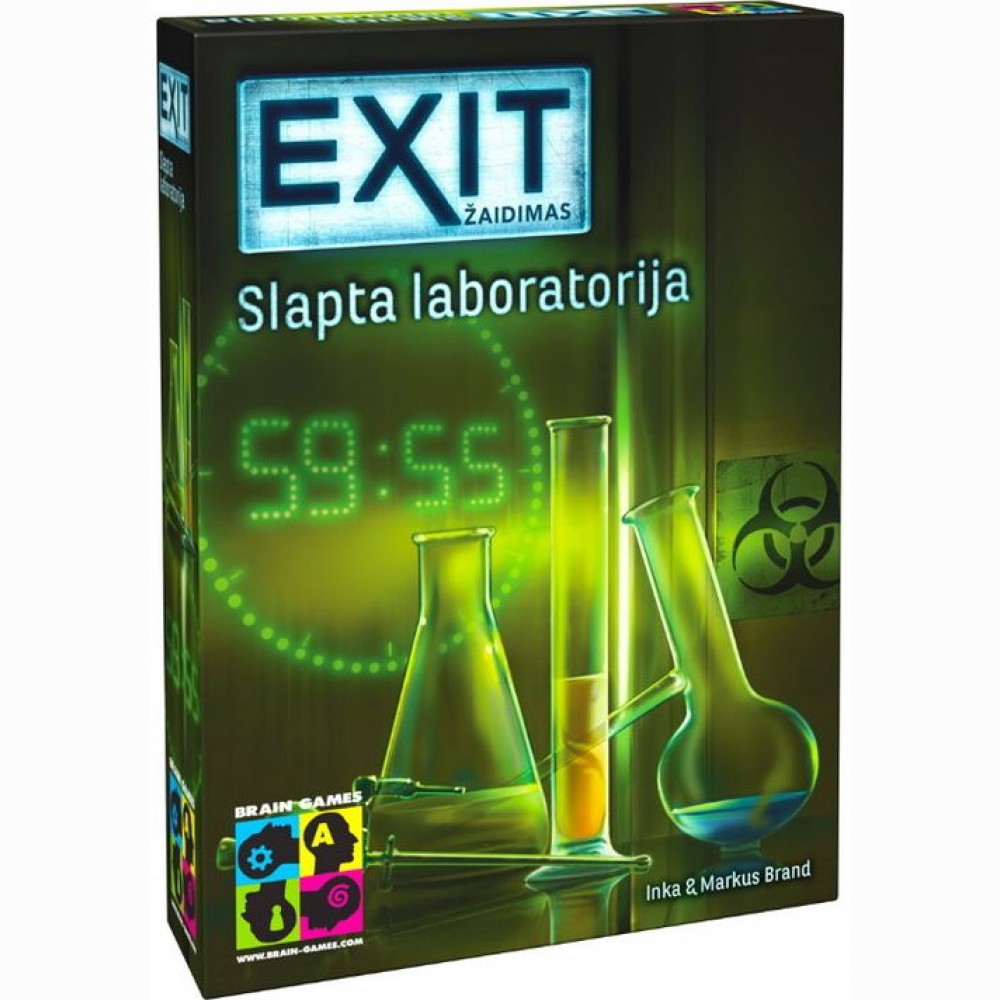 Žaidimas Exit: The Secret Lab LT BRG#EXSLLT