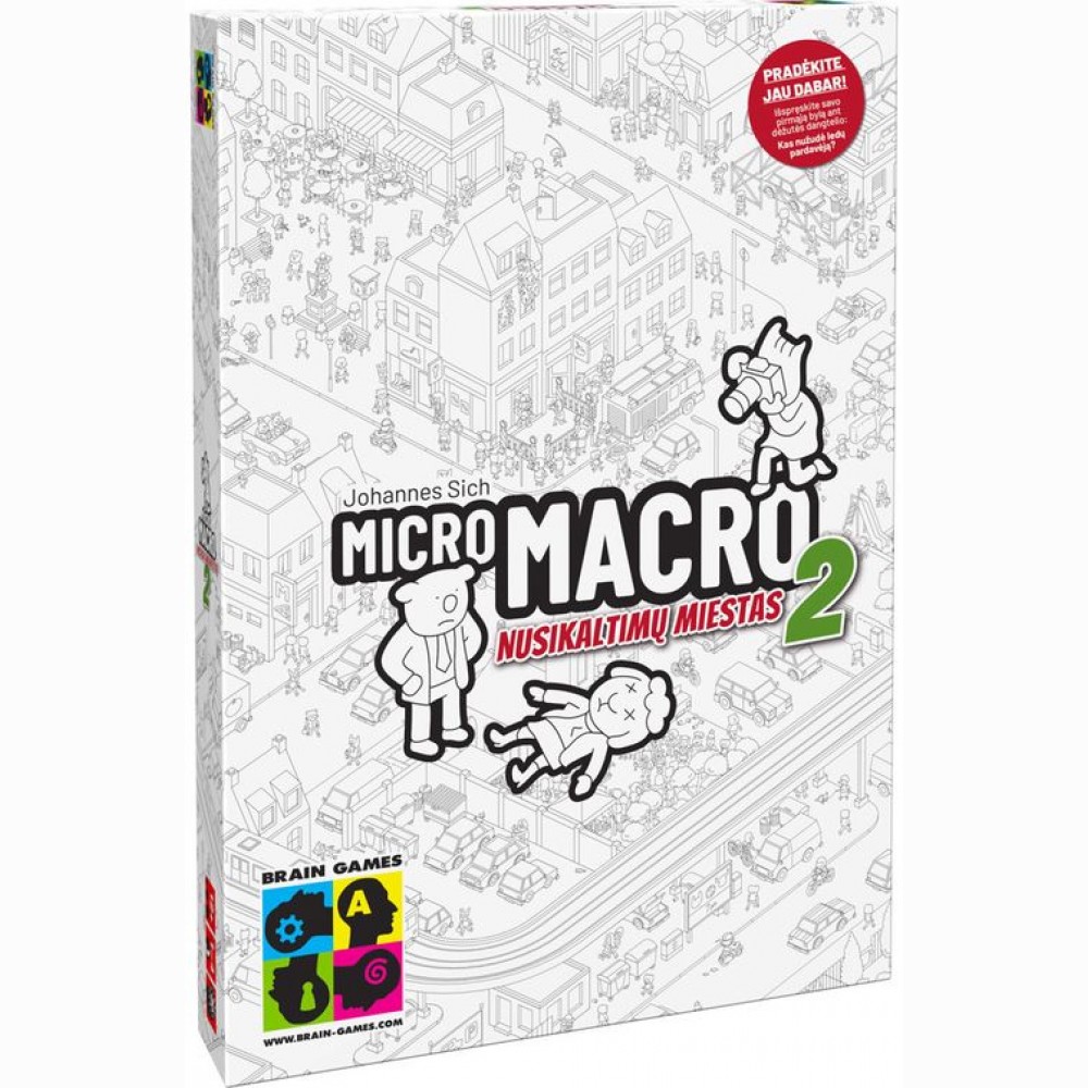 Stalo žaidimas MicroMacro: Crime City 2 LT
