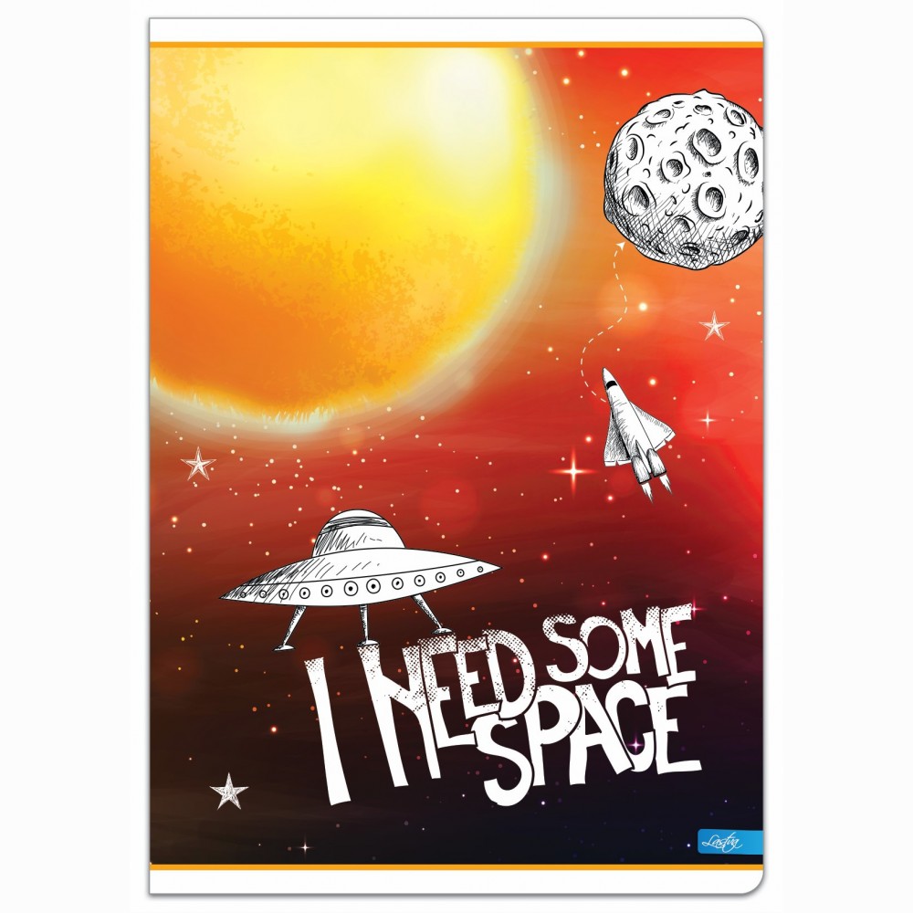 Sąsiuvinis(platus) A5 24lap 80g lang SPACE