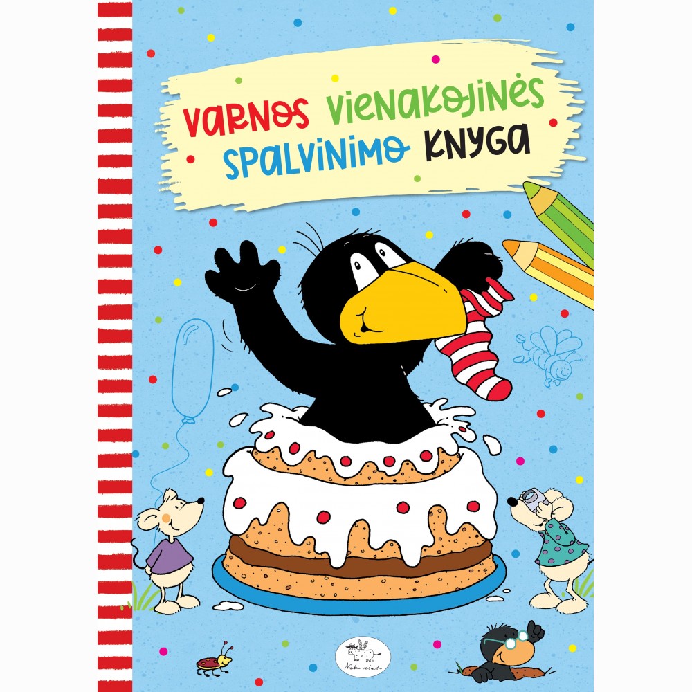 Varnos Vienakojinės spalvinimo knyga
