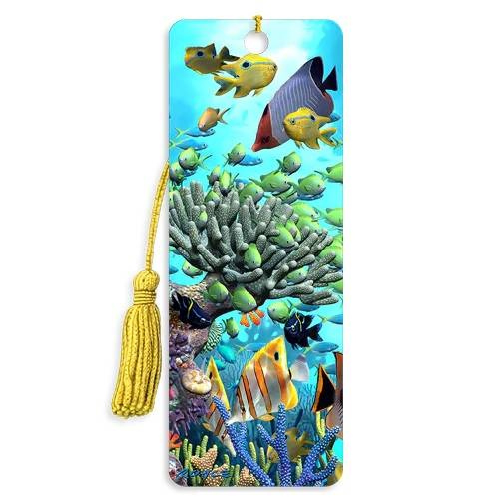 Skirtukas knygos 3D Coral Garden/BK20CG/CH