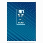 Sąsiuvinis A4 52lap 80g lin INFINITY