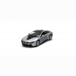 KiNSMART automobilis, BMW i8, sidabrinis