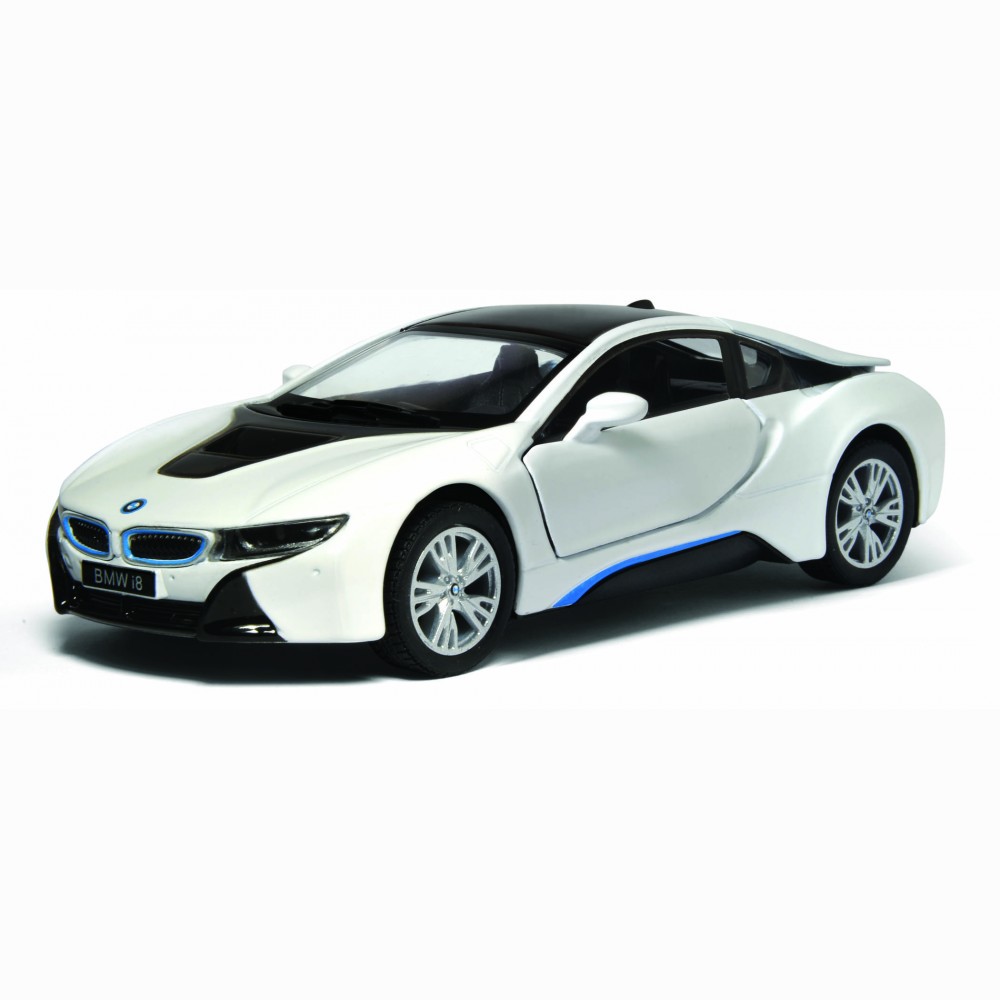 KiNSMART automobilis, BMW i8, baltas