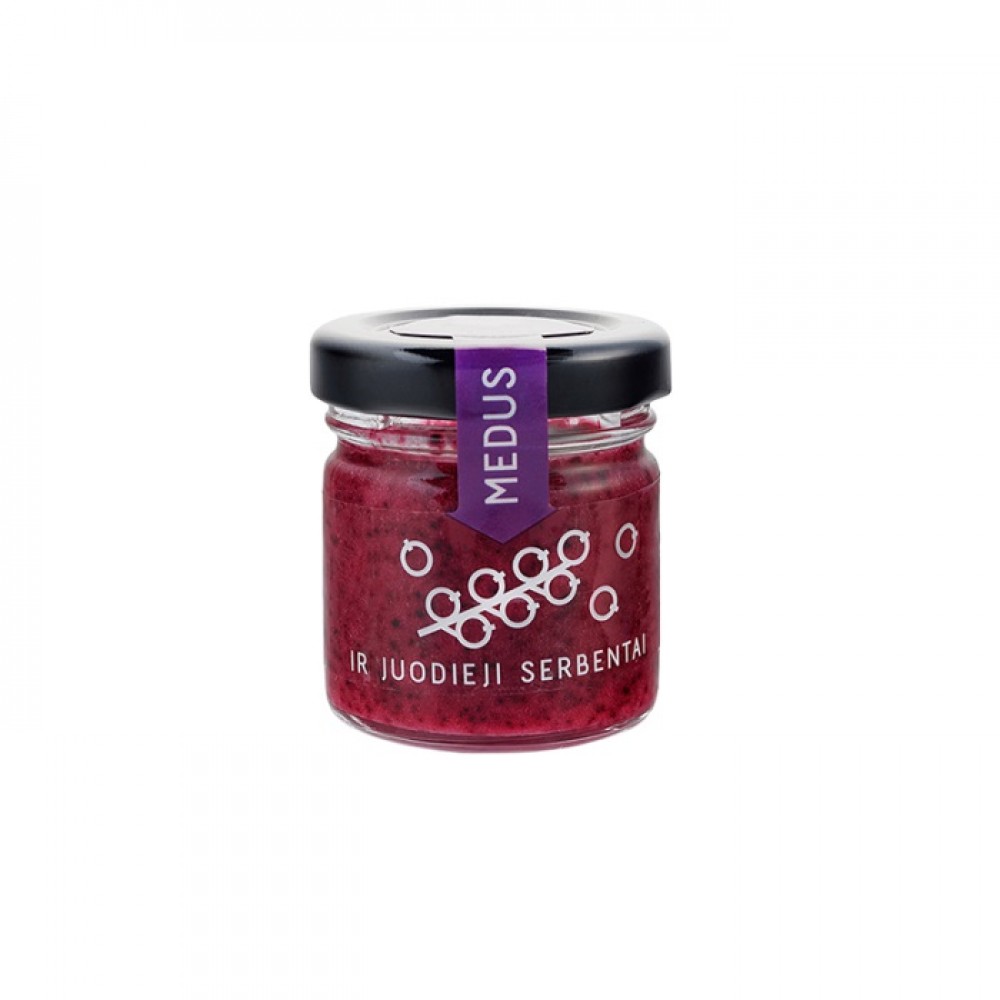 Medus su juodaisiais serbentais 40g