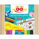 Kūrybinis rinkinys WOW 4 in 1  Jūros gyvūnai /KD