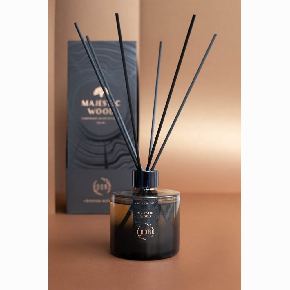 Kvapas namams ODORO Bronze Edition Didingas medis , 225 ml