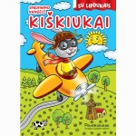 Kiškiukai. Spalvinimo knygelė su lipdukais