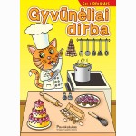 Gyvūnėliai dirba. Spalvinimo knygelė su lipdukais