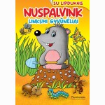 Linksmi gyvūnėliai. Nuspalvink
