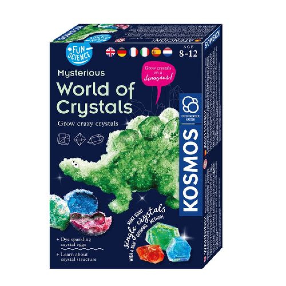 Smagus mokslas WORLD OF CRYSTALS 8-12