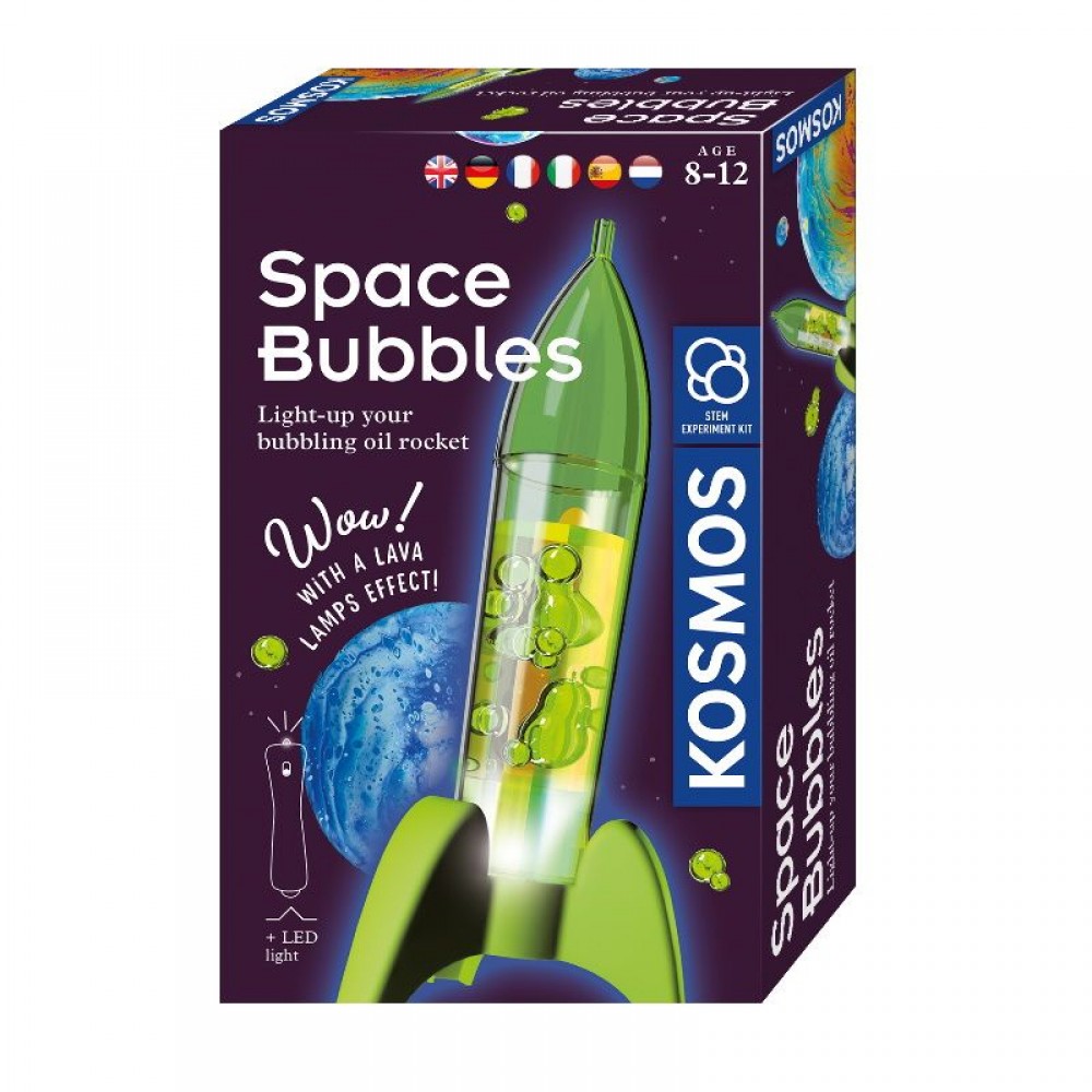 Lavinamasis rinkinys SPACE BUBBLES 8-12
