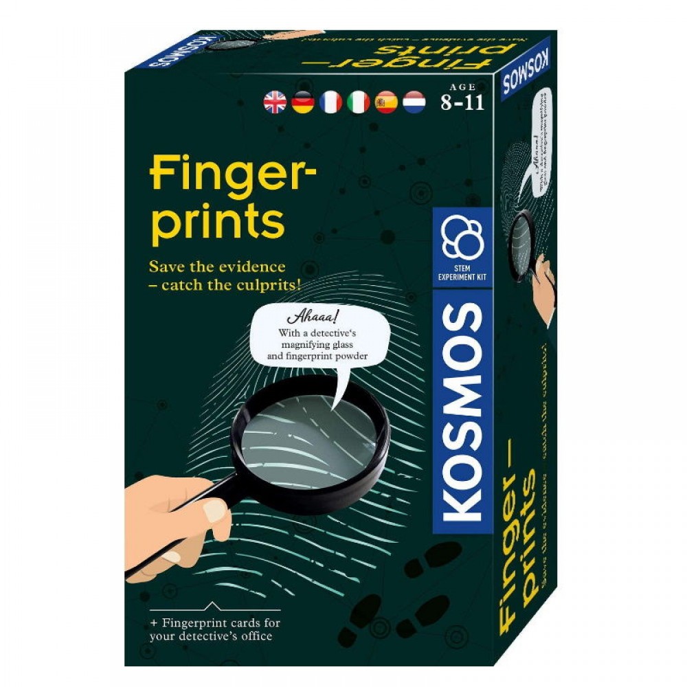 Lavinamasis rinkinys FINGER PRINTS 8-11