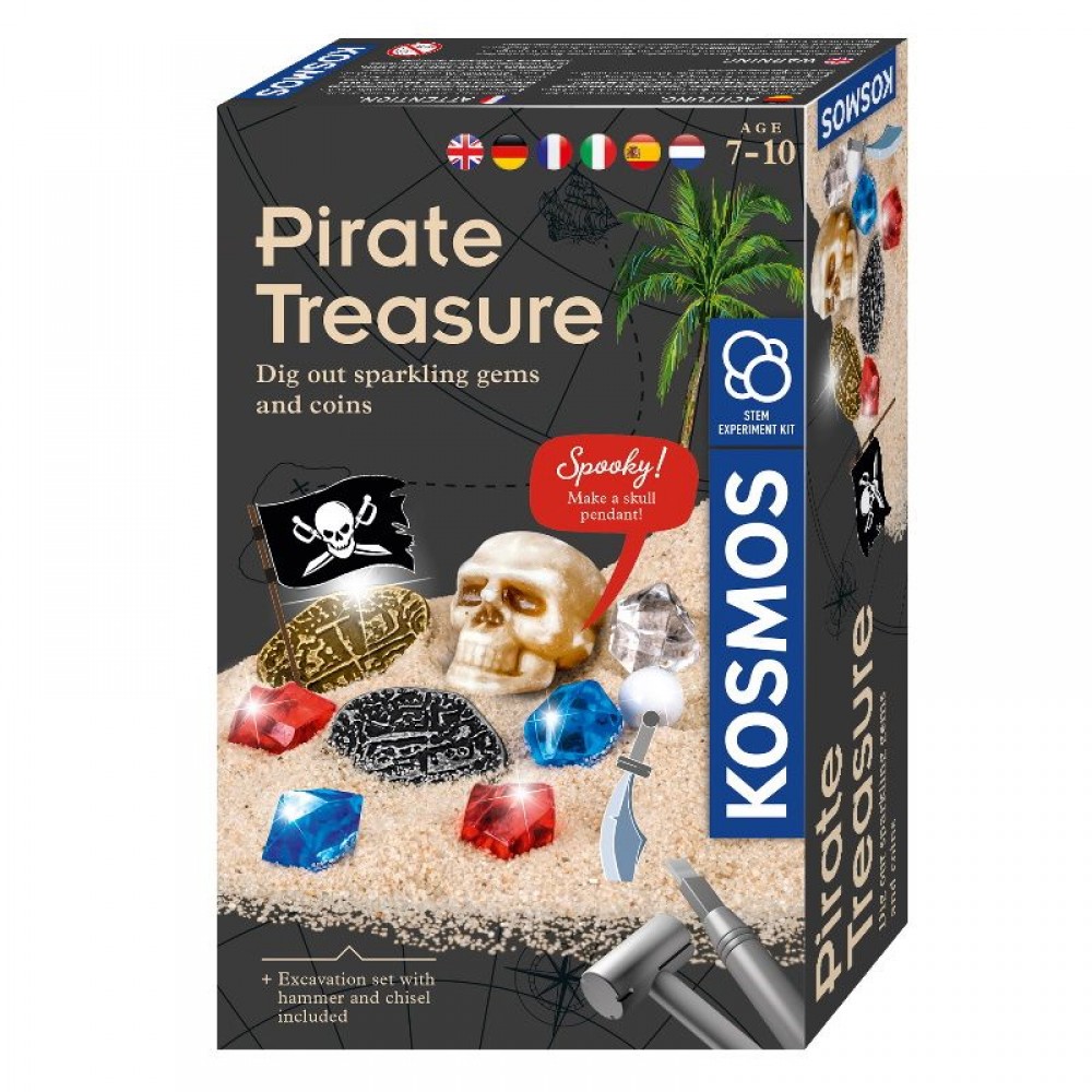 Mokomasis rinkinys PIRATE TREASURE 7-10