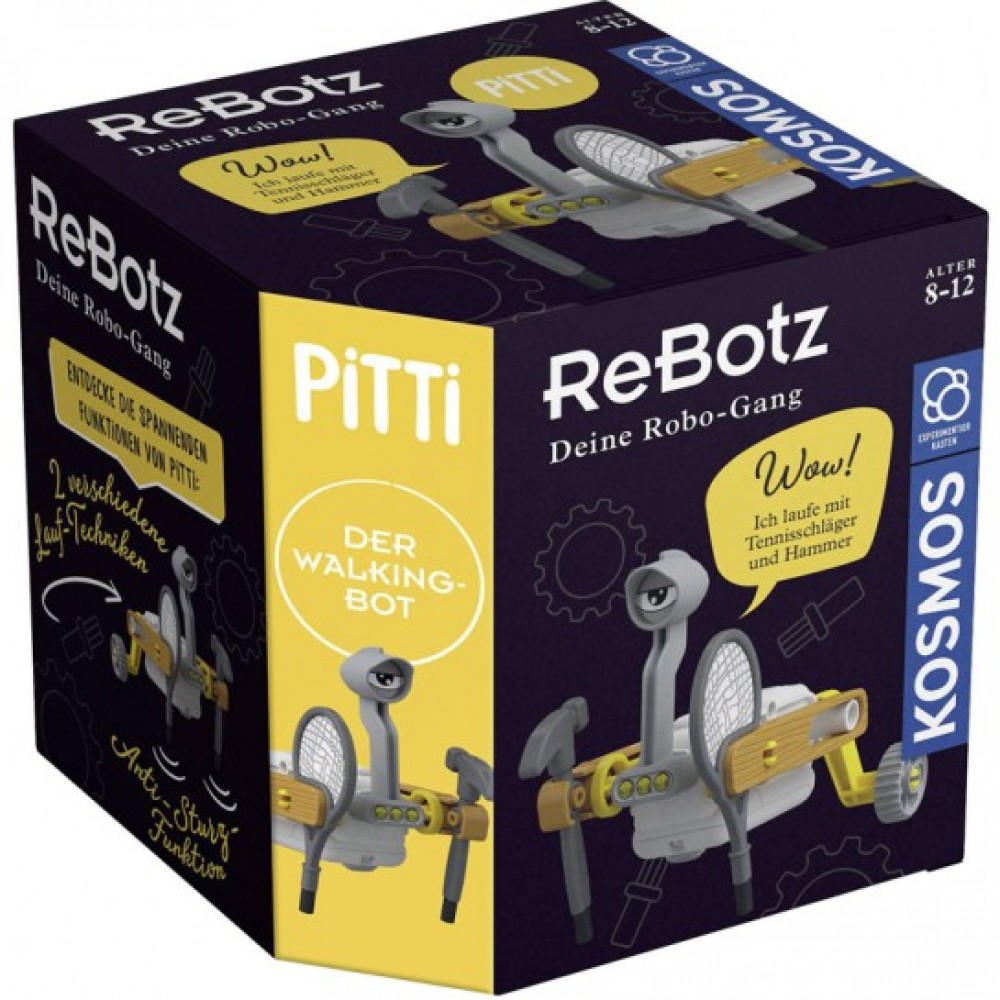 Lavinamasis rinkinys PITTI THE WALKING BOT