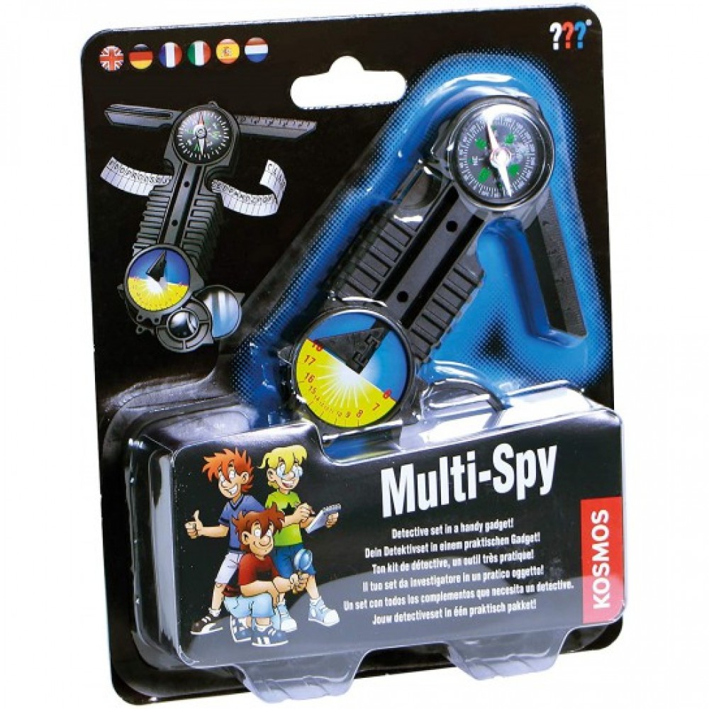 Detektyvo žaidimas Trys ???  MULTI SPY 8+