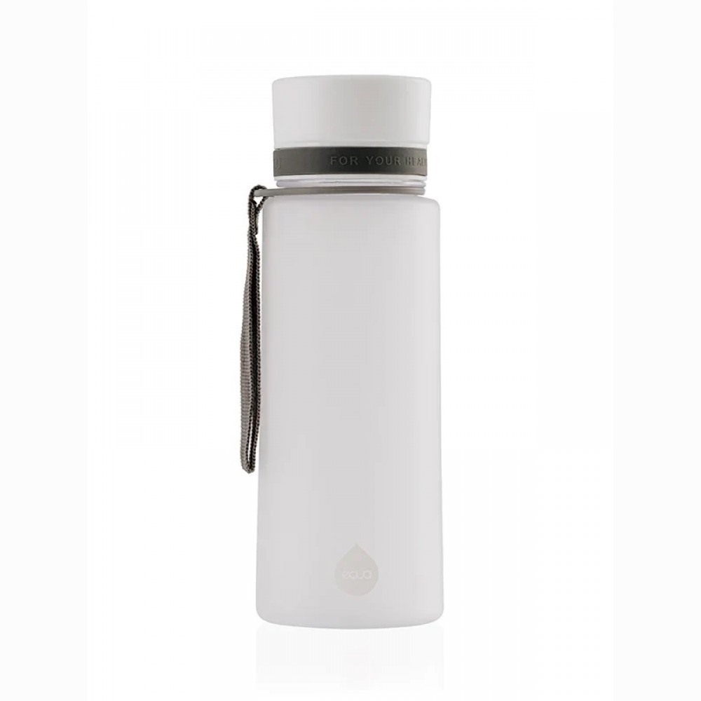 Plastikinė gertuvė be BPA, Matte White 600 ml