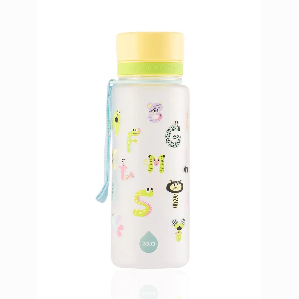 Plastikinė gertuvė Alpha Zoo, be BPA, 600 ml