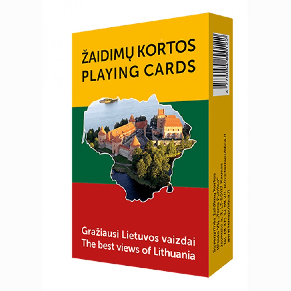 Žaidimų kortos „Gražiausi Lietuvos vaizdai“