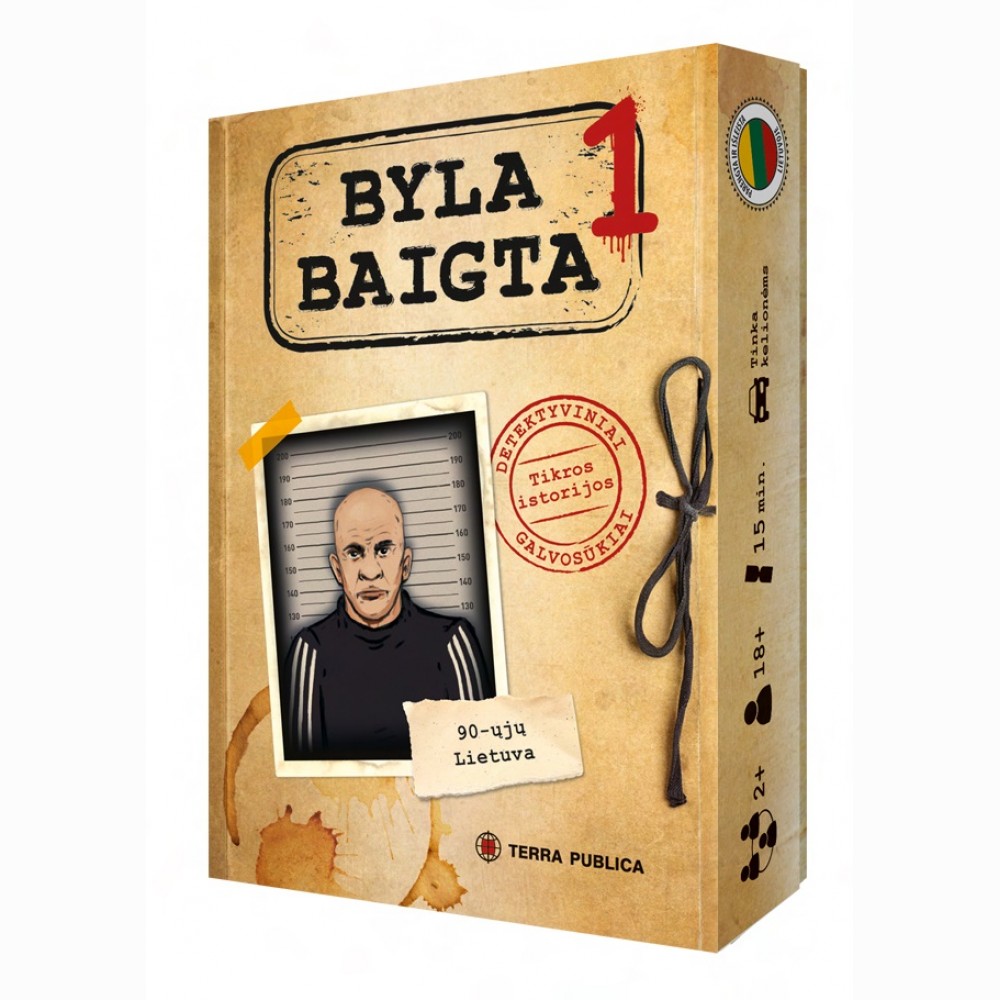 Stalo žaidimas „Byla baigta 1“