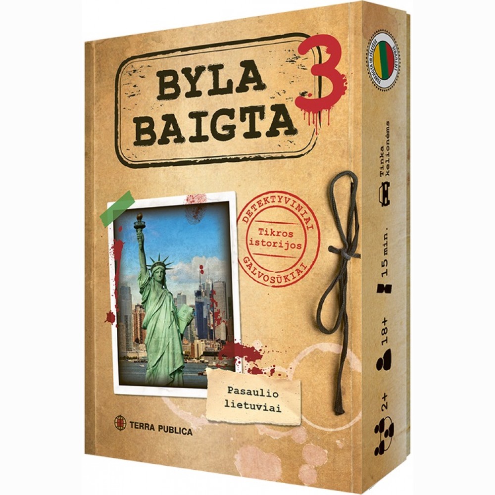 Stalo žaidimas „Byla baigta 3“