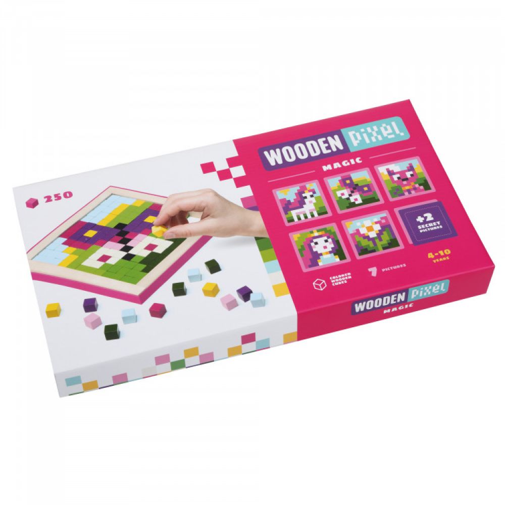 Medinė mozaika  Wooden pixels 2  Fantasy