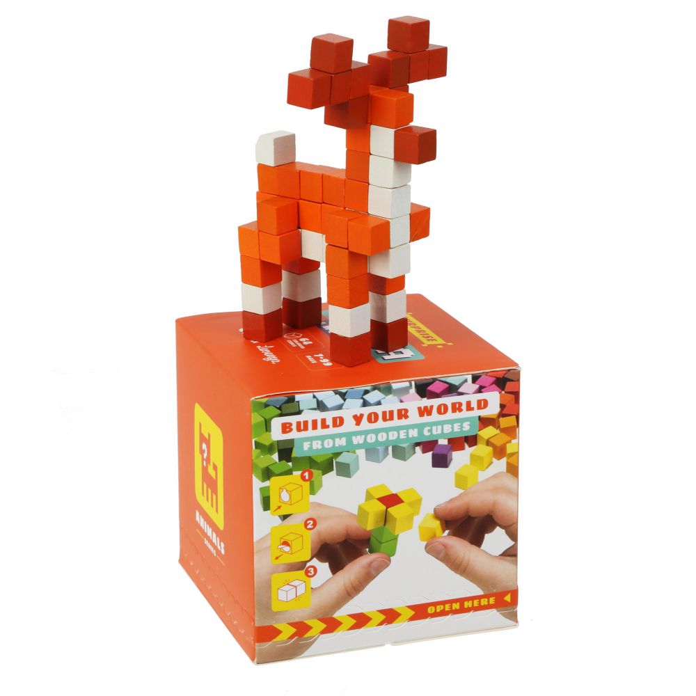 Medinis konstruktorius set-surprise Cubika World