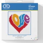 Deimantinė mozaika LOVE 10,20x10,20