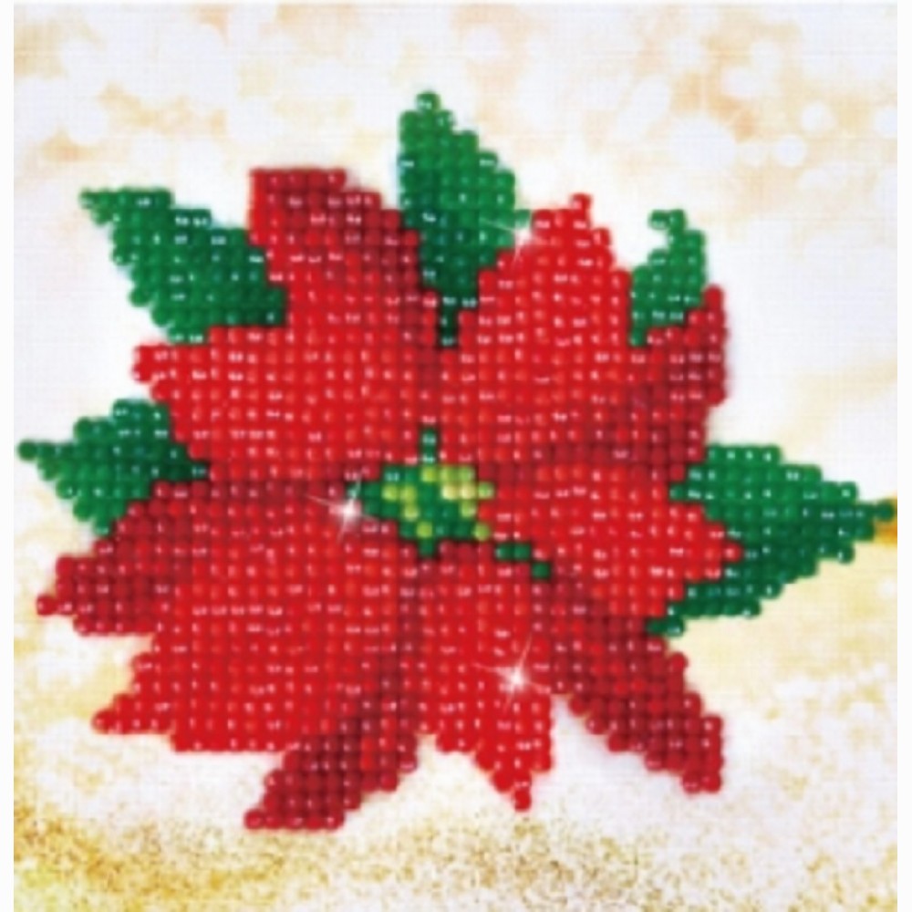 Deimantinė mozaika POINSETTIA PICTURE 13