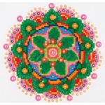 Deimantinė mozaika FLOWER MANDALA 25,40x