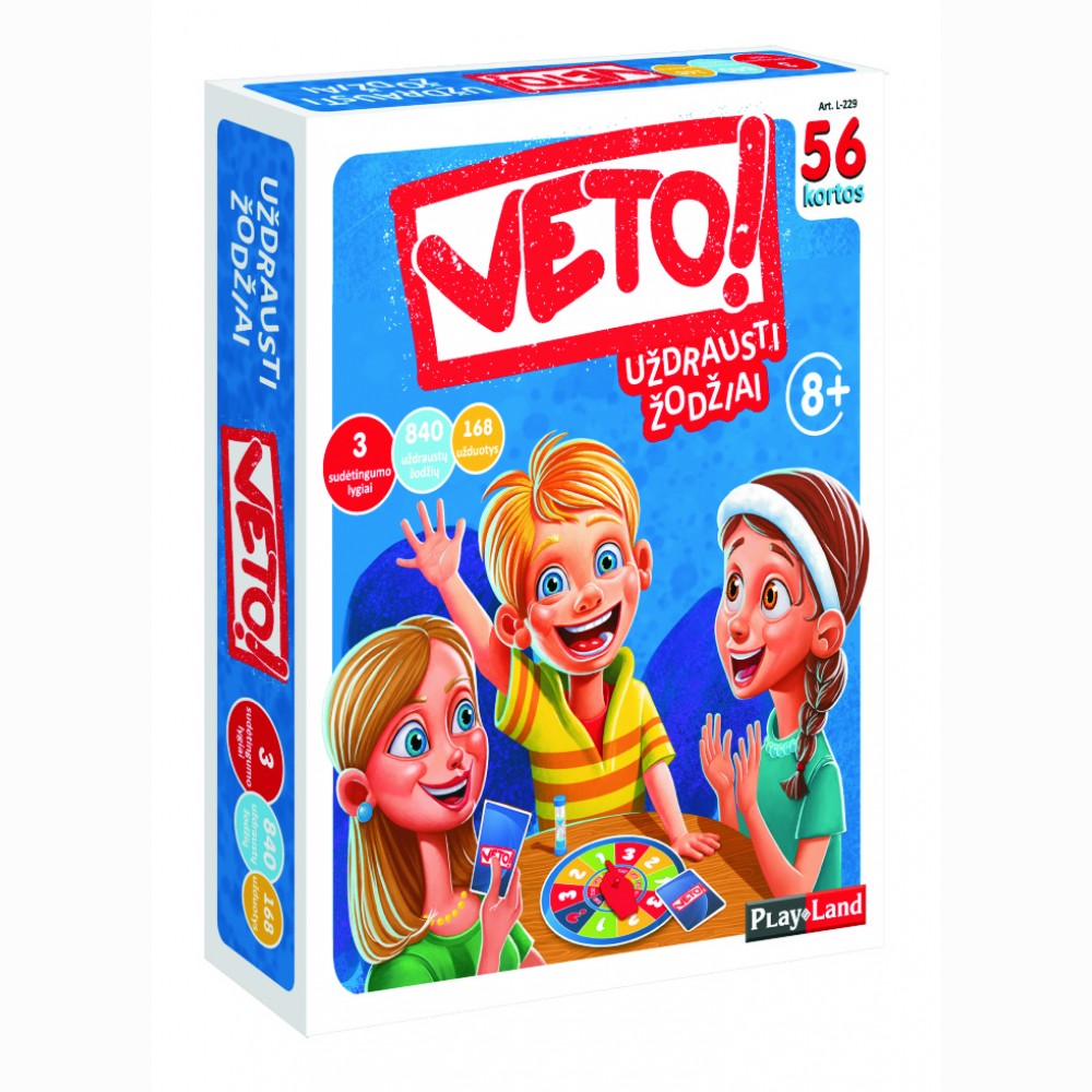 Žaidimas  Veto! Uždrausti žodžiai