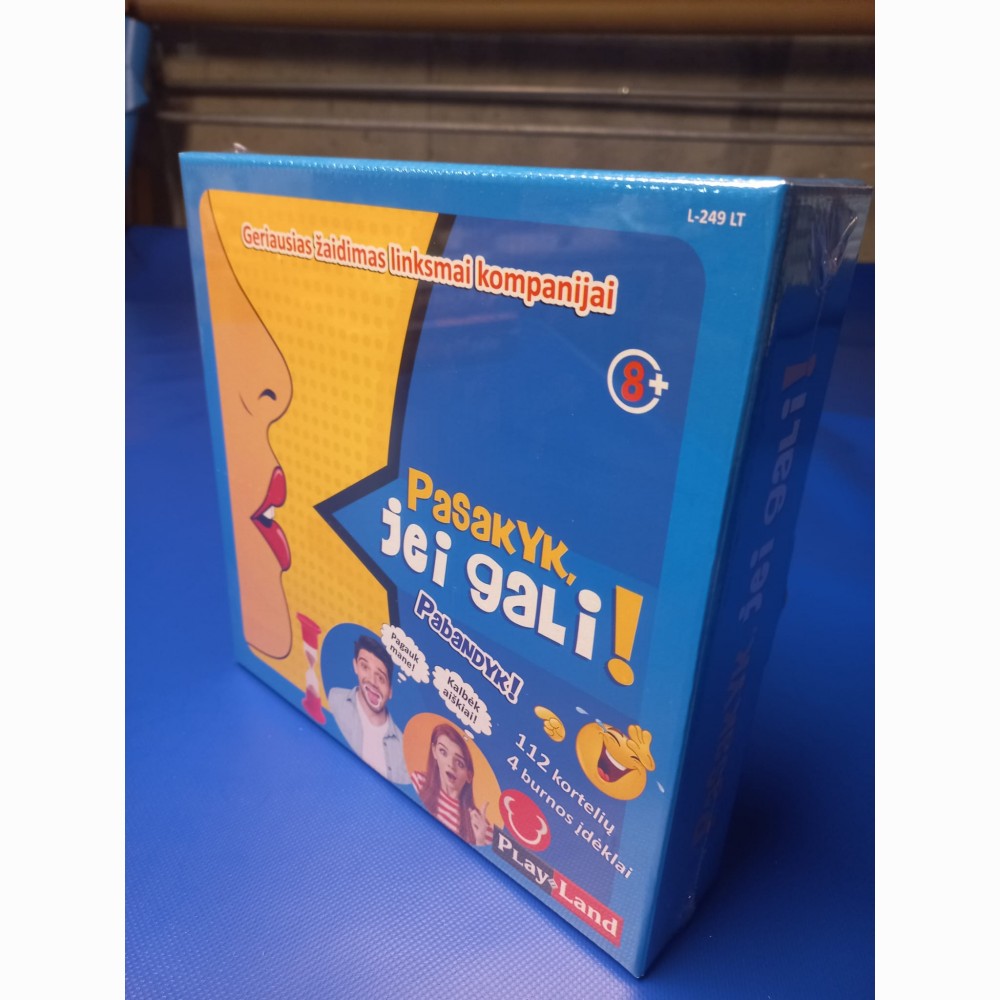 Pasakyk, jei gali!