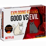 Stalo žaidimas EXPLODING KITTENS: GĖRIS PRIEŠ BLOGĮ