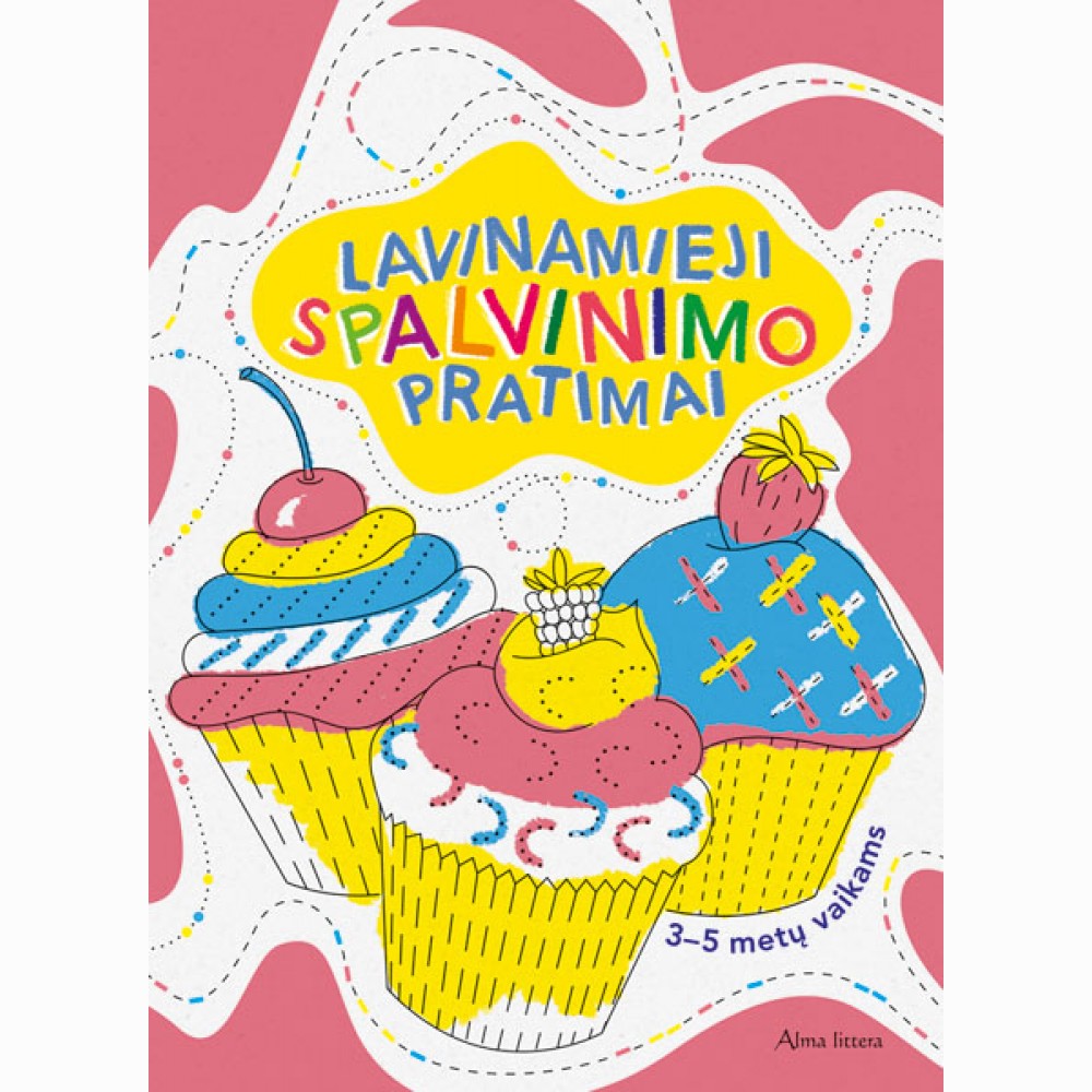 Lavinamieji spalvinimo pratimai 3-5 metų vaikams