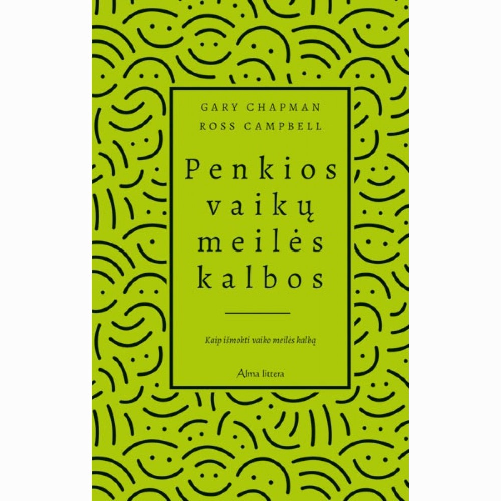 Penkios vaikų meilės kalbos