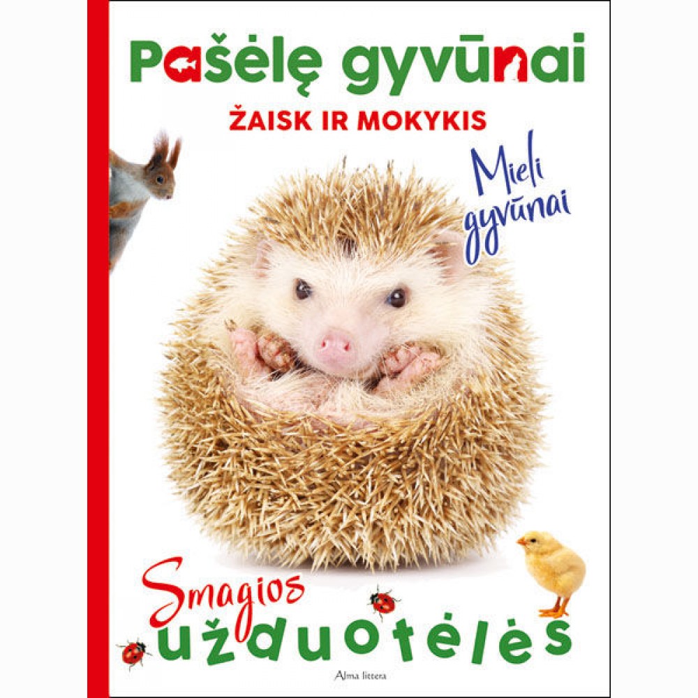 Mieli gyvūnai. Žaisk ir mokykis