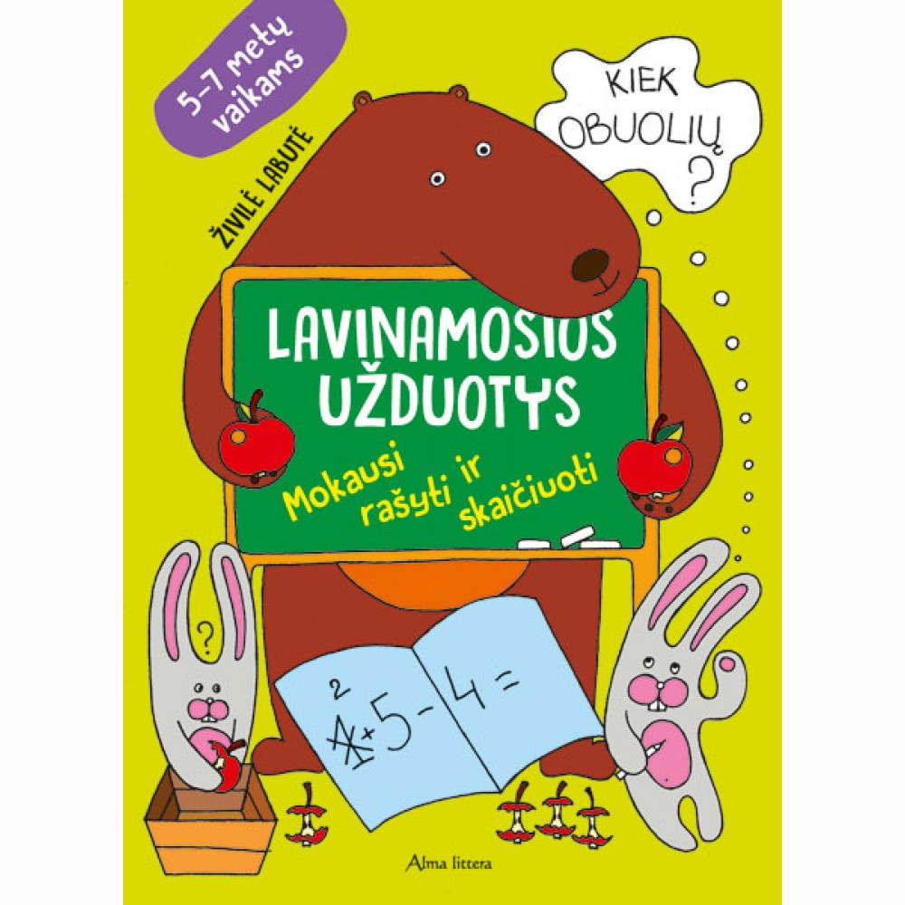 Lavinamosios užduotys 5 - 7 metų vaikams