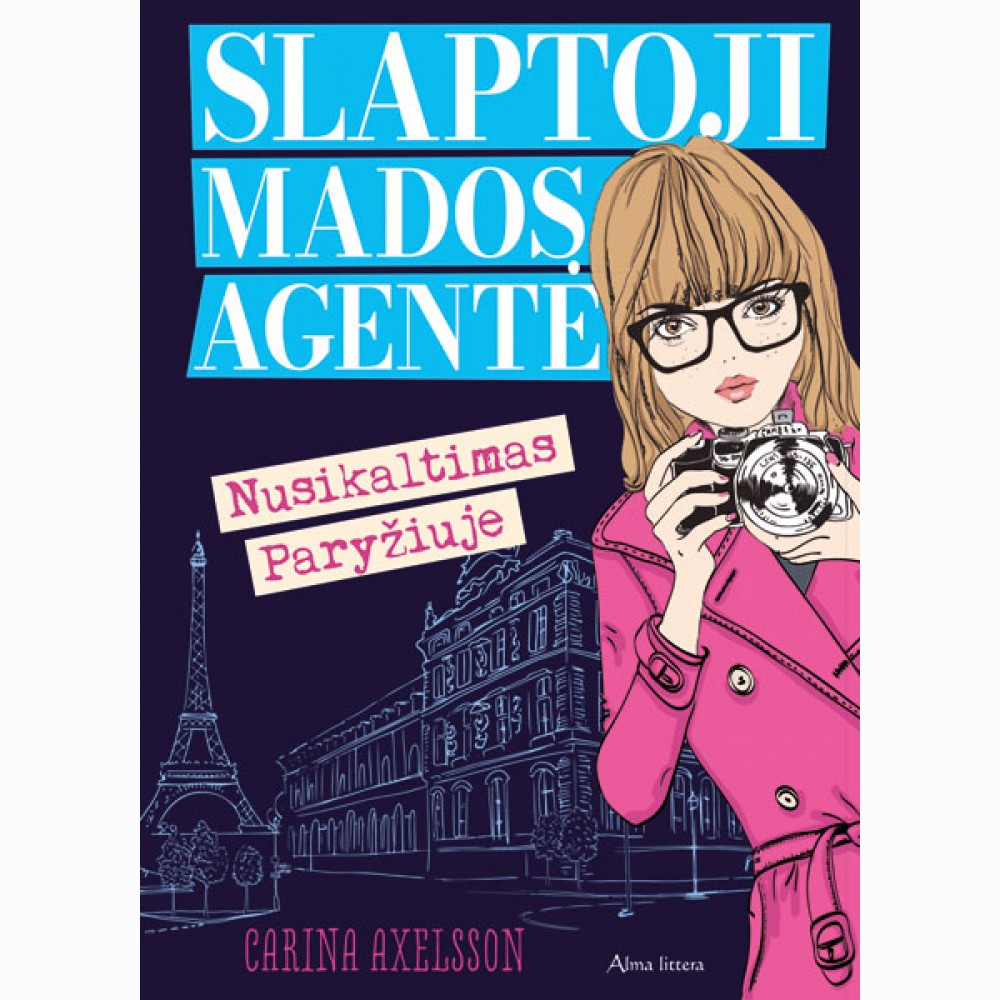 Slaptoji mados agentė. Nusikaltimas Paryžiuje