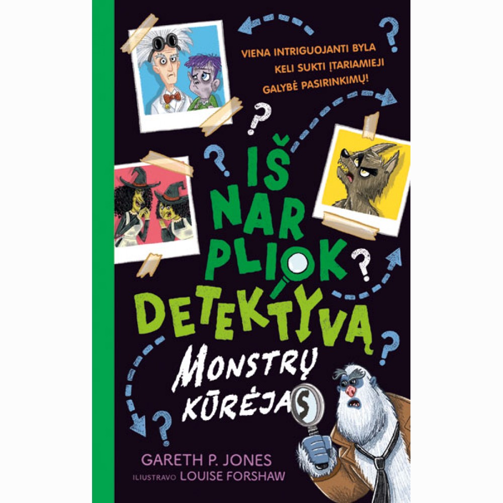 Monstrų kūrėjas. Išnarpliok detektyvą