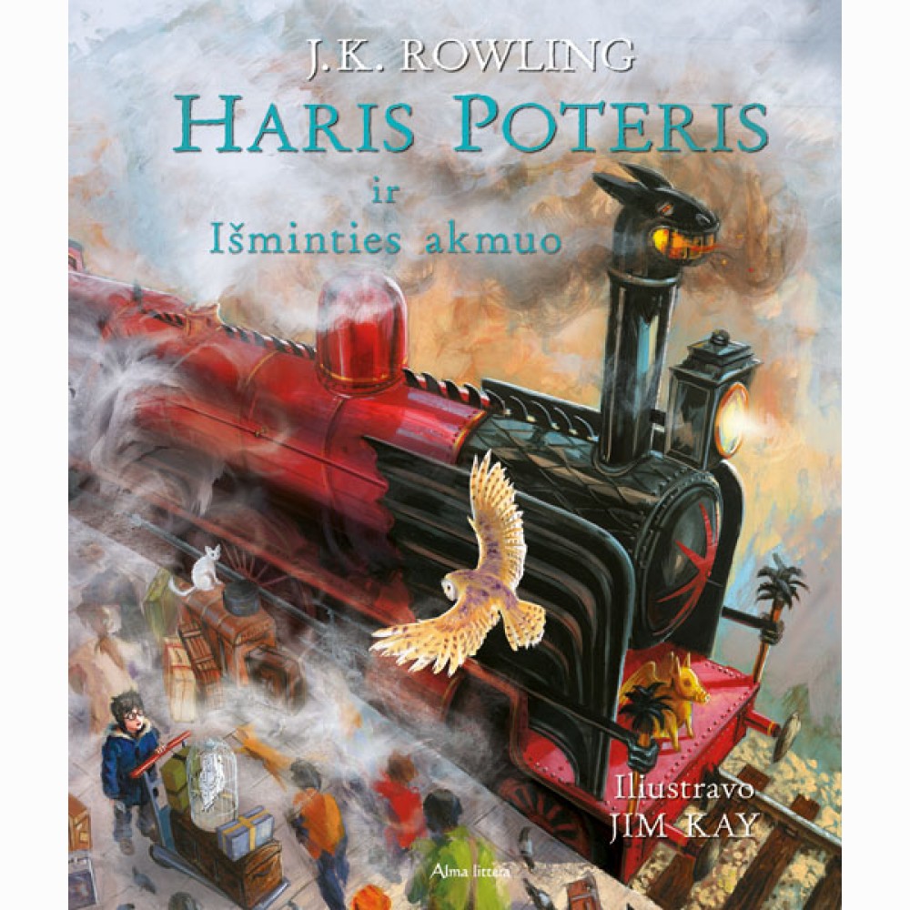 Haris Poteris ir Išminties akmuo. Iliustruotas leidimas