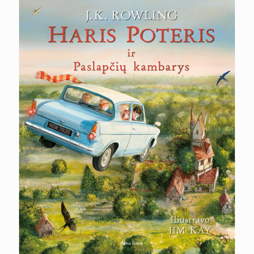 Haris Poteris ir paslapčių kambarys. Iliustruotas leidimas