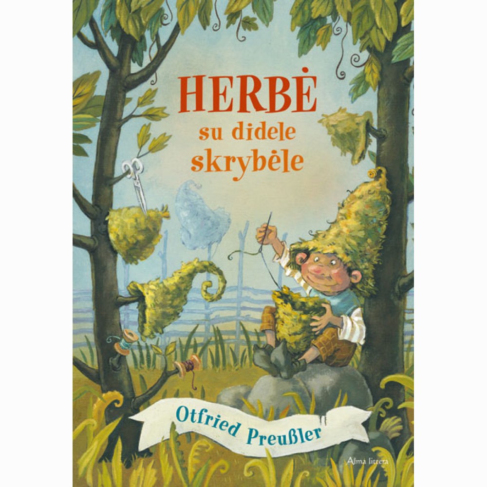 Herbė su didele skrybėlė