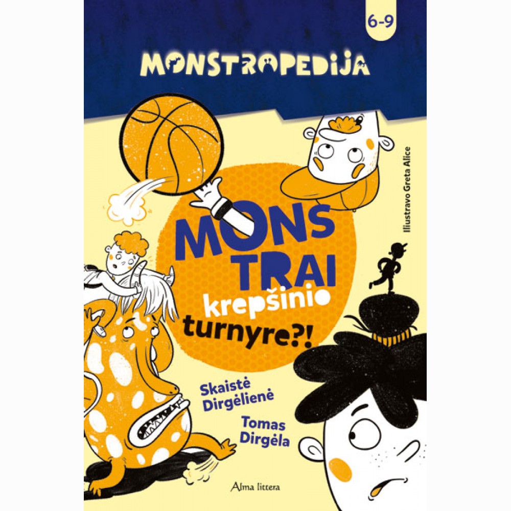 Monstropedija. Monstrai krepšinio turnyre