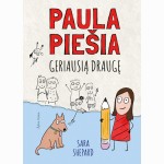 Paula piešia geriausią draugę