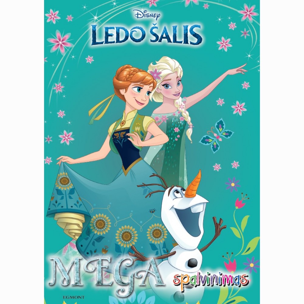 Ledo šalis. Mega spalvinimas